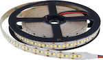 Optonica Αδιάβροχη Ταινία LED Τροφοδοσίας 12V με Φυσικό Λευκό Φως Μήκους 5m και 196 LED ανά Μέτρο Τύπου SMD2835
