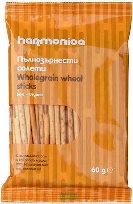 harmonica Organic Crackers Sticks Από Σιτάρι Classic 1x60gr