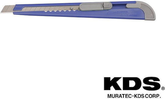 KDS Folding Knife Security with Blade Width 9mm Blue