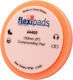 Flexipads Polishing Sponge 150x25mm Orange Medium 501044