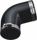 Simoni Racing Colier Unghi 45° Cauciucat 70mm Furtun cauciuc auto