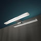 Ebir Iluminacion Pandora Modern Leuchte Wand mit Integrierter LED Silber 60cm