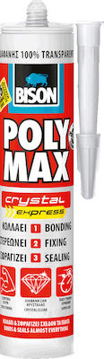 Bison Poly Max Crystal Express Mastic Transparent 300ml