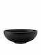Maxwell & Williams Caviar Coupe Cereal Serving Bowl Round made of Porcelain Black with Diameter 15.5cm