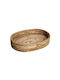 Espiel Brotkorb Hölzernes Braunes 22x14x4cm