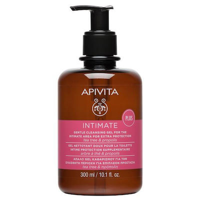 Apivita Intimate Plus pH 4.5 Intimate Area Cleansing Gel Tea Tree & Propolis 300ml