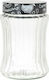 Inart Vaza Uz General cu capac Sticlă Transparent 1250ml