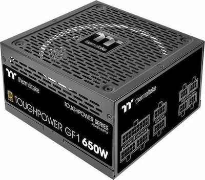 Thermaltake Toughpower PF1 650W Черно Компютърно захранване Пълен модул 80 Plus Platinum