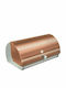 Berlinger Haus Metallic Line Bread Box with Lid Inox Rose Gold Collection 38.5x28x18.5cm