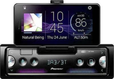 Pioneer Sistem Audio Auto 1DIN (Bluetooth/USB) cu Panou detașabil