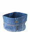 Laura Ashley Brotkorb Stoff Blau 17x17x11cm