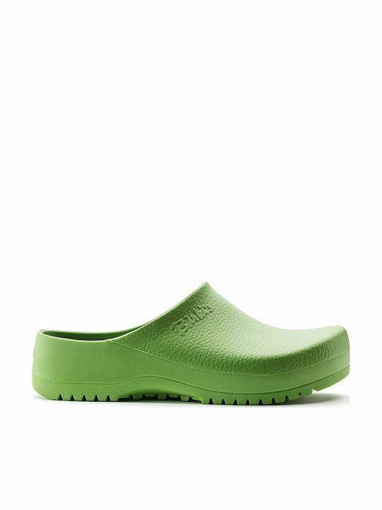 Birkenstock Super Birki Ανατομικά Σαμπό Πράσινα