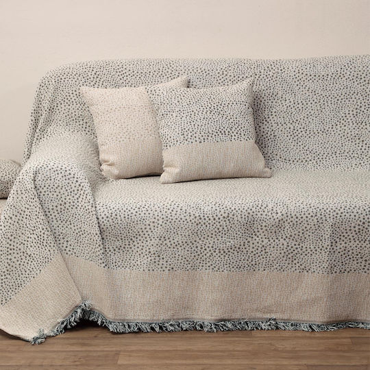 Viopros Sesselüberwurf Jacquard 150x180cm Öl