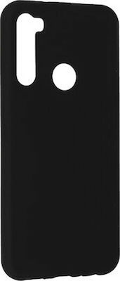 Mercury Soft Feeling Silicone Back Cover Black (Redmi Note 8)