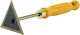 Triangular Scraper Tool with Handle Suitable for Colours