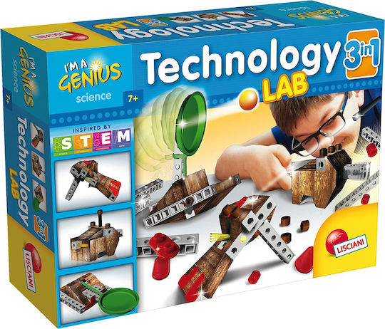 Lisciani Giochi Technology Lab Joc Educațional Mecanic Sunt un geniu pentru 7+ Ani