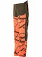 Toxotis Active Wear Camo Orange Hunting Pants Snipe Waterproof 100% Camo Orange