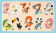 Holz Kinder Steckpuzzle Holzzahlen 10pcs ToyMarkt