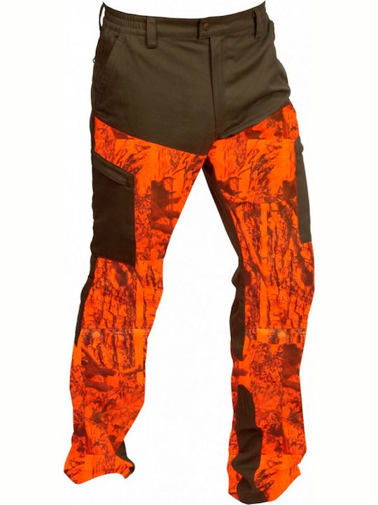 Gamo Serrano Hunting Pants Snipe Orange Camo In Orange Colour