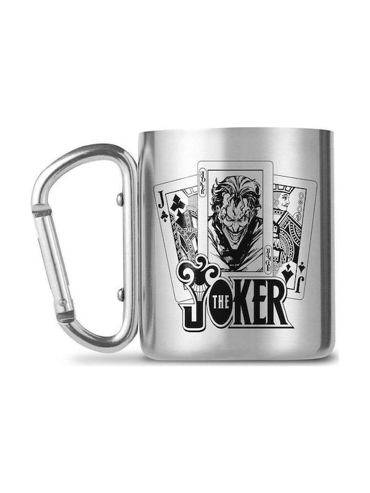 GB eye DC Comics - The Joker Κούπα Μεταλλική Ασημί 250ml