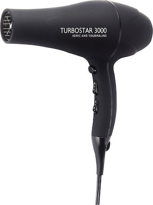 Salon Tech Turbostar 3000 Professional Hair Dryer 2400W Black