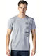 3719010  Men's Blouses Short Sleeve Gray