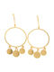 GOLD EARRINGS 14K RSLG171