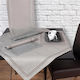 Silk Fashion BG18 Placemat Fabric Gray 45x35cm 1pcs