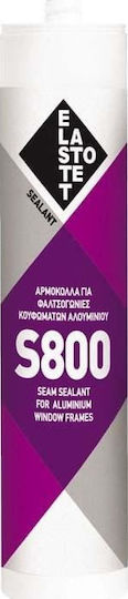 Elastotet S-800 Silikon-Dichtungsmittel Polyurethan Schwarz 280ml 1Stück