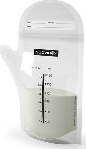 Suavinex Aufbewahrungsbeutel Für Muttermilch 180ml 25 Stück