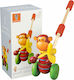 Orange Tree Toys Συρόμενο Παιχνίδι Push Along Monkey