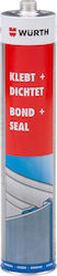 Wurth Bond+Seal Σφραγιστική Σιλικόνη Μαύρη 300ml