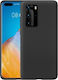 Back Cover Σιλικόνης Μαύρο (Huawei P40 Pro)