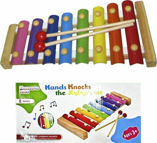 ToyMarkt Holz Xylophon für 3+ Jahre