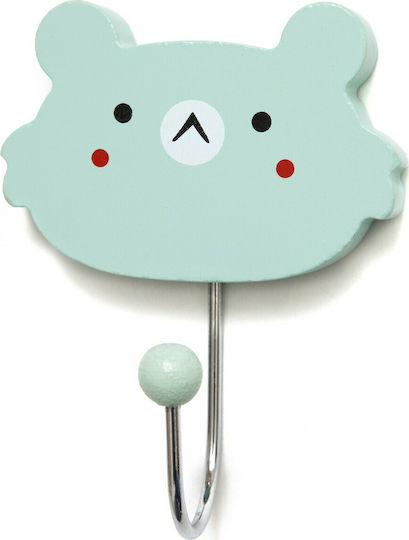 Petit Monkey Wooden Kids Wall Hanger 4.2x1.2x7cm Petit Monkey Wooden Kids Wall Hanger 4.2x1.2x7cm