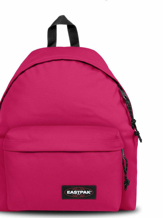 Eastpak Padded Pak'r Ruby Pink Σχολική Τσάντα Πλάτης Γυμνασίου - Λυκείου σε Ροζ χρώμα