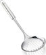 Leifheit Shallow Kitchen Spoon Colander Stainless Steel Silver 1pcs