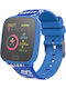 Forever JW-100 Smartwatch με Παλμογράφο (Μπλε)