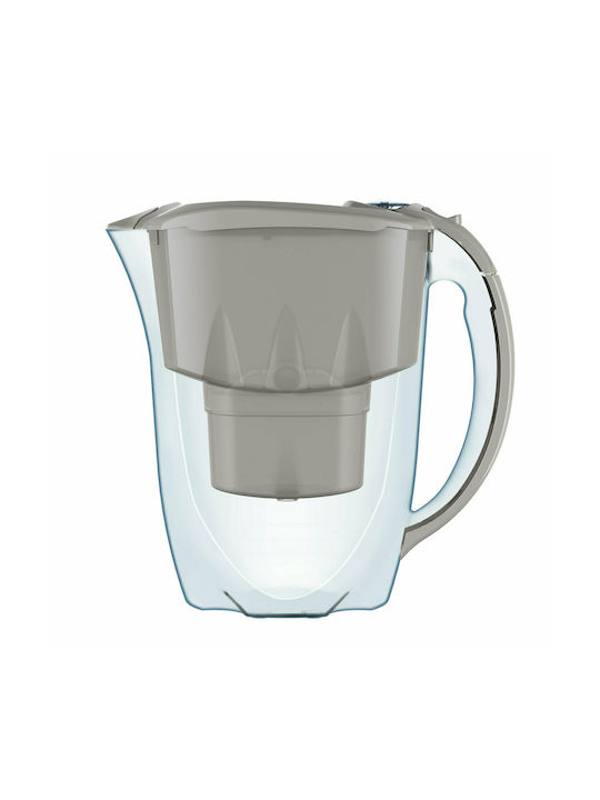 Aquaphor Κανάτα Amethyst Grey Πλαστική Με Καπάκι 2800ml