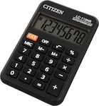 Citizen LC-110 Taschenrechner Herrenuhren 8 Ziffern in Schwarz Farbe