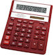 Citizen SDC-888X Calculator 12 Digits in Red Color 1pcs