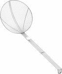 Hendi Shallow Inox Spider Strainer Spoon Silver 51cm