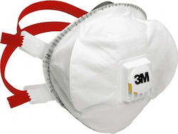 3M 8835+ R D Disposable Protective Mask FFP3 with Valve White 1pcs