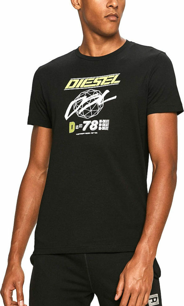 T-DIEGOR-D Homme: T-shirt avec empiècement D | Diesel