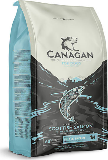 Canagan Scottish Salmon 6kg Dry Food for Small Breed Dogs with Salmon and Fish