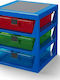 Lego Kids Plastic Toy Organizer Blue