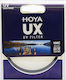 Hoya UX Φίλτρo UV Διαμέτρου 62mm με Επίστρωση HMC για Φωτογραφικούς Φακούς