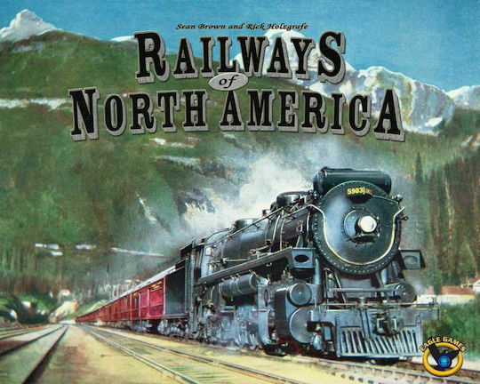 Настолна игра Railways North America Core за 2-5 играчи 12+ години (EN) Eagle-Gryphon Games