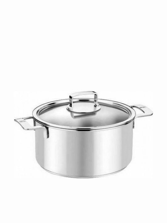 Bra Signature Deep Stainless Steel Pot 8.5lt / 24cm