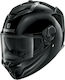 Shark Spartan GT Blank Black Motorcycle Helmet Full Face DOT ECE 22.05 with Pinlock and Sun Visor